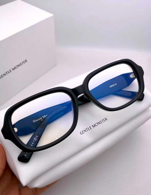 Gentle Monster Maison Margiela MM114 01 Sunglasses Black/Clear