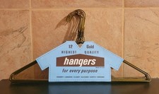 Wire Coat Hangers Vintage New NOS Laidlaw Brand USA made Metropolis IL