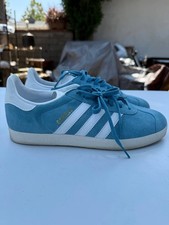 adidas gazelle silver green womens Adidas Women's Gazelle Blue