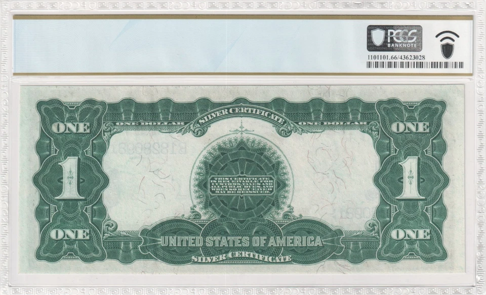 1899 $1 Silver Certificate Fr.226a Black Eagle - PCGS 66 PPQ GEM UNC - Image 2 of 3