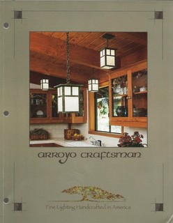 Arroyo Craftsman Lighting Products Catalog 2007 Arts & Crafts Era Lamps etc.