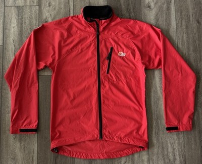 Lowe Alpine Full-Zip Windproof Jacket Ripstop Lightweight Unisex XS Cinch Hem