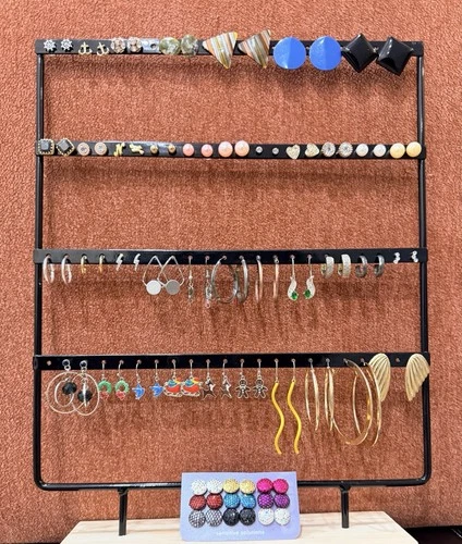 48 Pair Lot Earrings Resell Repurpose Wearable Costume Jewelry Vintage to Now