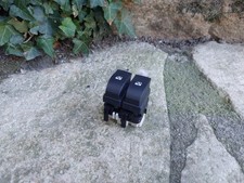 Interrupteur lève-vitre Renault Clio 2 Oem 2650305 / 015090C cosse blanche