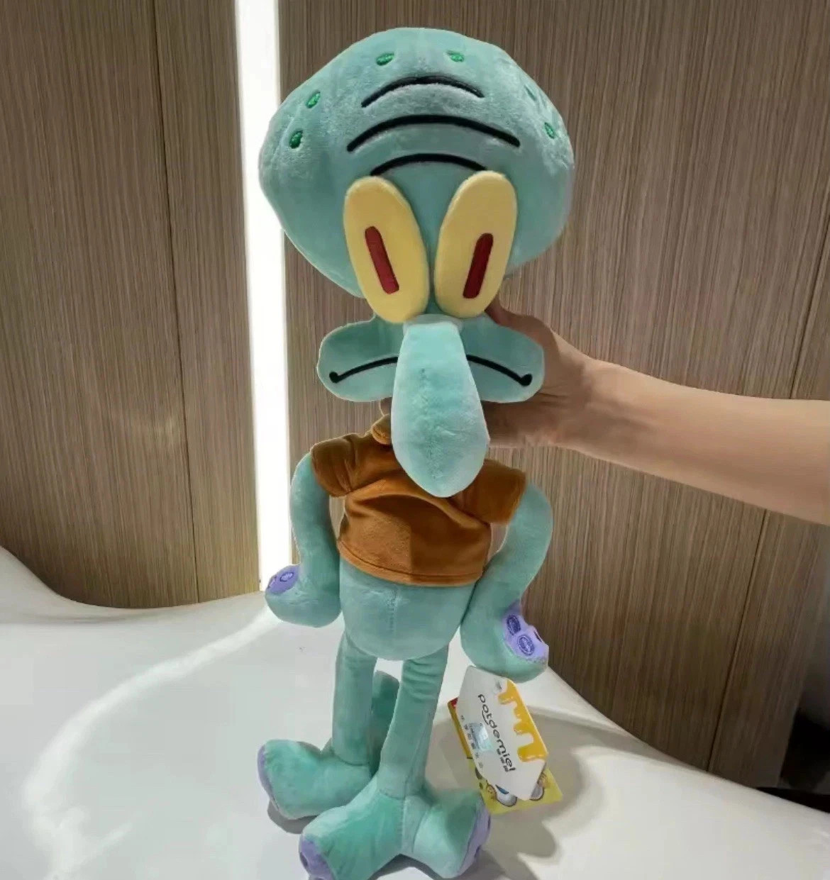 Nickelodeon Bob Esponja Pantalones Cuadrados Calamardo Peluche Suave VENDEDOR DEL REINO UNIDO
