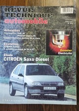 Revue technique Citroen SAXO