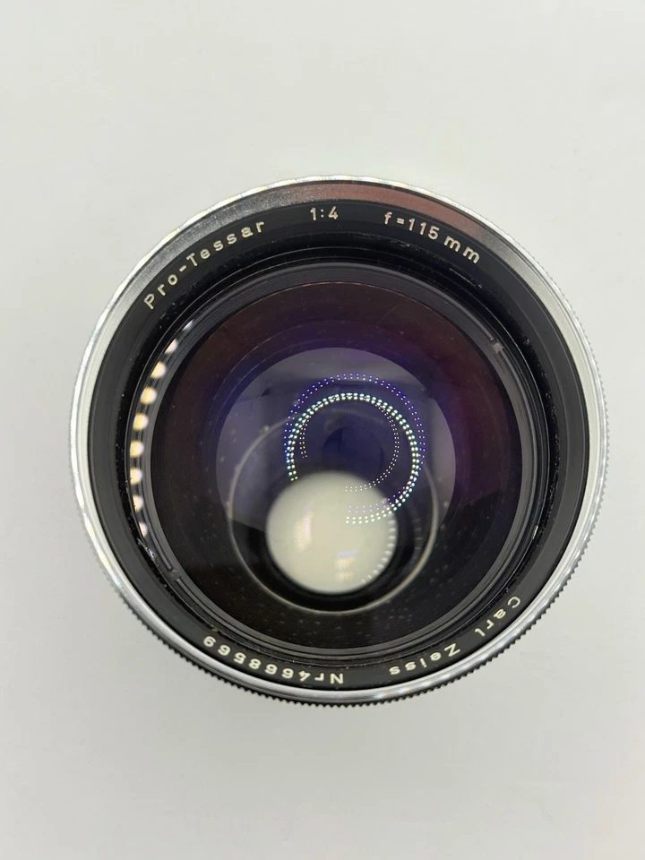 Carl Zeiss Pro Tessar 115mm F4 Zeiss Ikon Contaflex Lens - Image 2 of 4