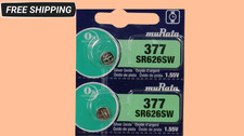 377 SR626SW MURATA - Exp. 2030 - 2 Pcs.