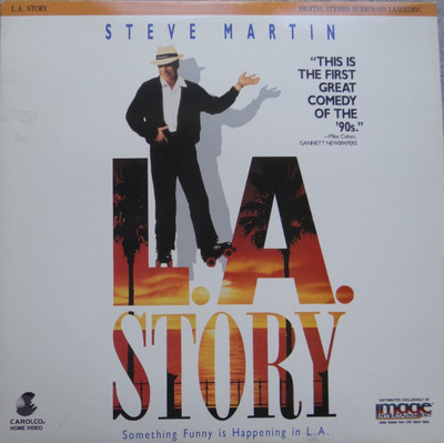 L.A. Story US Vintage Laser Disc LD Film Video CD Laserdisk Englisch 90er