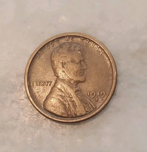 1919 S Lincoln Cent Fine