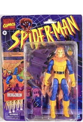Hasbro Marvel Legends Spider-Man Retro Series Hobgoblin 6'' Figure NEW!