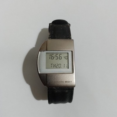 Junghans Mega 1 Digitaluhr - Vintage Sammlerstück - Edelstahl - funktioniert 