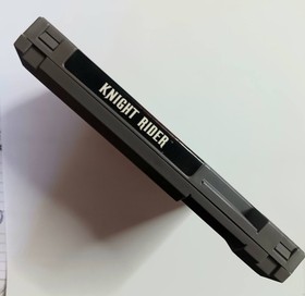 Cartucho original Knight Rider NES limpio y probado funciona impresionante