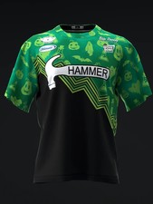 Custom Name Halloween Smoke Green Bowling Jersey Shirt Men's & Women's Size