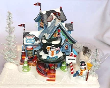 DEPT 56 FROSTY'S CHRISTMAS WEATHER STATION NORTH POLE  56787 FROSTY THE SNOWMAN