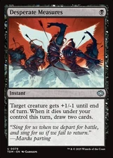 MTG Tarkir Dragonstorm U Desperate Measures #0078 PLAYSET 4X X4