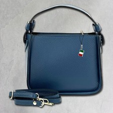 Florence Umhängetasche Damen Handtasche Echtleder türkis OTF154T
