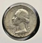 1951-D 90% Silver Washington Quarter US Mint Denver