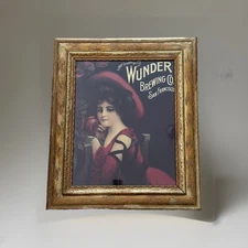 Wunder Brewing Co 1975 Vintage Print Framed Bar Wall Art Retro Decor