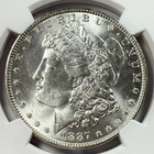 1890-P $1 Morgan Dollar 90% Silver PCGS MS63 Philadelphia US Coin - Luster! — photo 2
