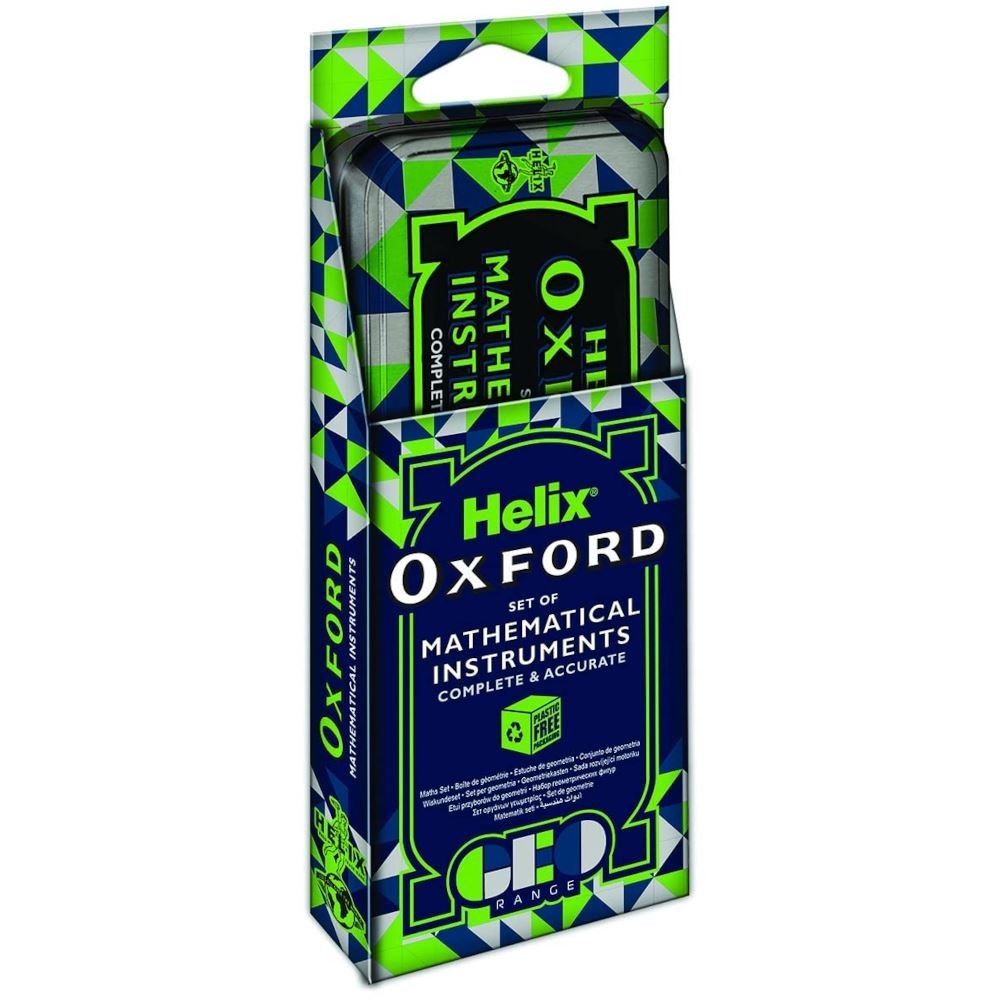 Helix Oxford Geo Green Maths Set