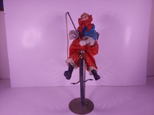 Circus Clown Riding A Unicycle Holding a Whip w/ Original Tags Vintage 1976
