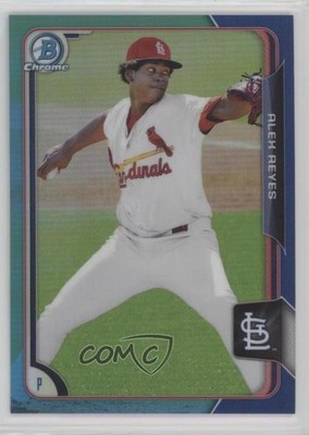 2015 Bowman Draft Chrome Blue Refractor 119/150 Alex Reyes #83 0b2