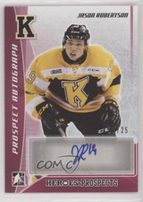 2016-17 Leaf ITG Heroes & Prospects Prospect Red 22/25 Jason Robertson Auto 4f5
