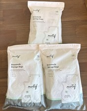 Lot Of 300 Motif Medical 8oz Breast Milk Storage Bags: 3 Packages - New Sealed
