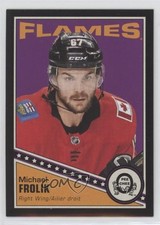 2019-20 O-Pee-Chee Retro Black 63/100 Michael Frolik #443 0c3