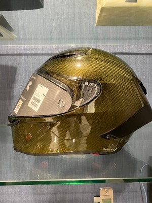 AGV Pista GP RR Oro Helmet XL New Gold Carbon Asian Fit Genuine