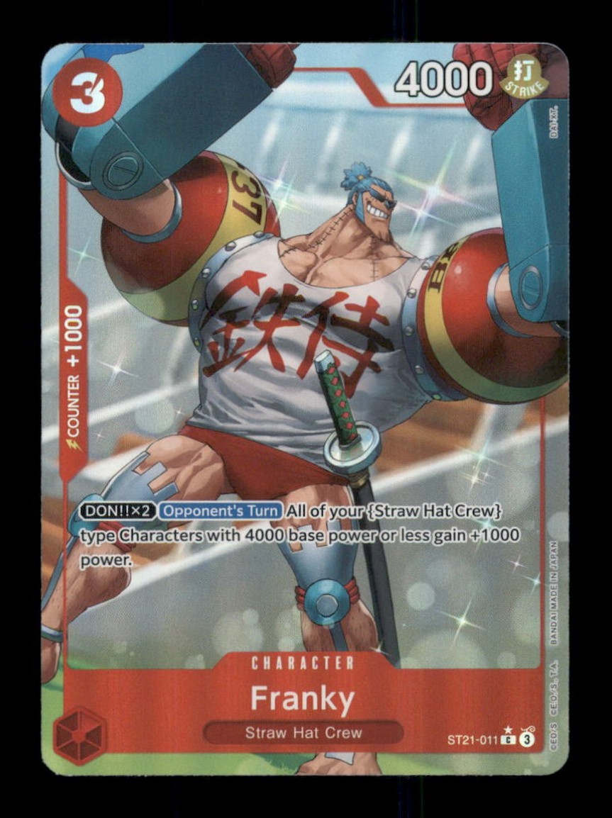 Franky (Parallel) C Foil Starter Deck EX: Gear 5 ST21-011 NM