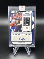2020 PANINI CONTENDERS DRAFT PICKS LEGACY TICKET AUTO JA MORANT AUTO /12 SSP