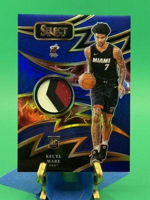 #ad #ad 2024 25 Panini Select Sparks Blue Prizm 75 Kel#x27;el Ware #SPK KEW Rookie RC $8.50