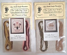 Alyce Schroth The Little Ones Lot2 X-stitch Kits Deer Flowers Newsk50 Alyce Schroth The Little Ones Lot2 X-stitch Kits Deer Flowers Newsk50