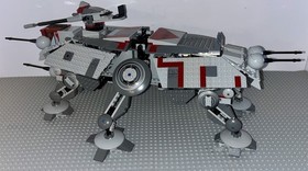 Lego 7675 Star Wars AT-TE Walker Set W/ Minifigures Manuals
