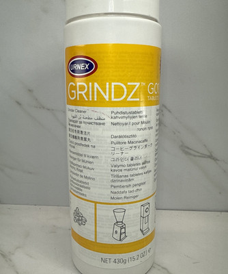 URNEX Grindz Professional Coffee Grinder Cleaning G01 Tablets 430g GF USA B1-A5