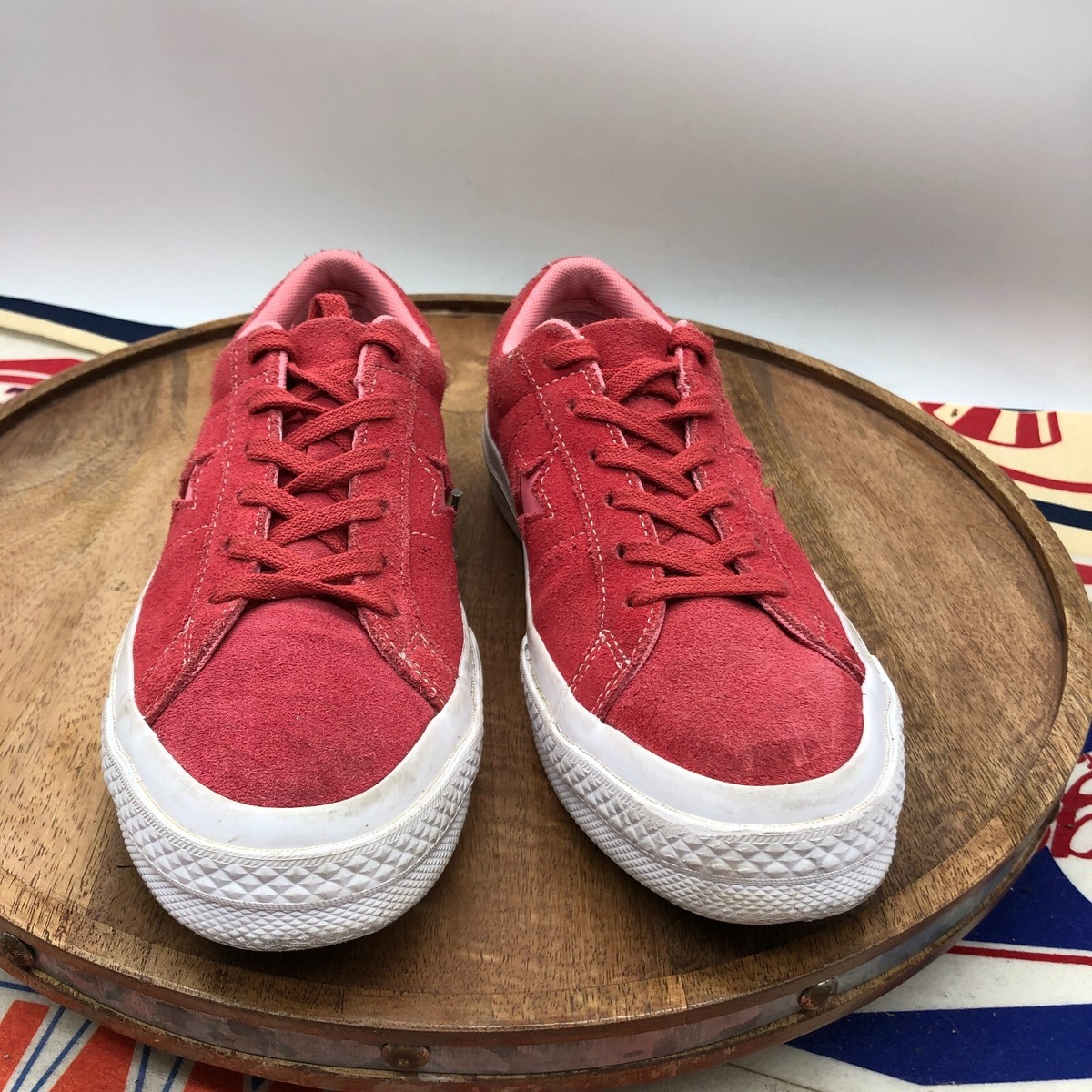 Size 5 (GS) - Converse One Star OX Low Pink for sale online | eBay