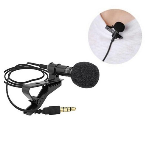 Lavalier Mic Microphone Case For IPhone Smart Phone Recording PC Clip-on Lape KF - Photo 9/9