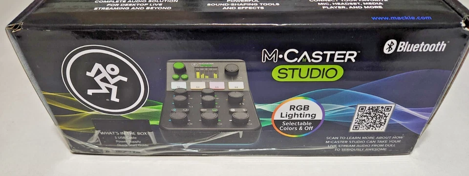 Mackie M-Caster Studio Live Streaming Mixer Bluetooth - Image 4 of 4