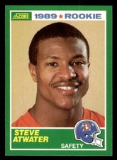 1989 Score #263 Steve Atwater Rookie RC