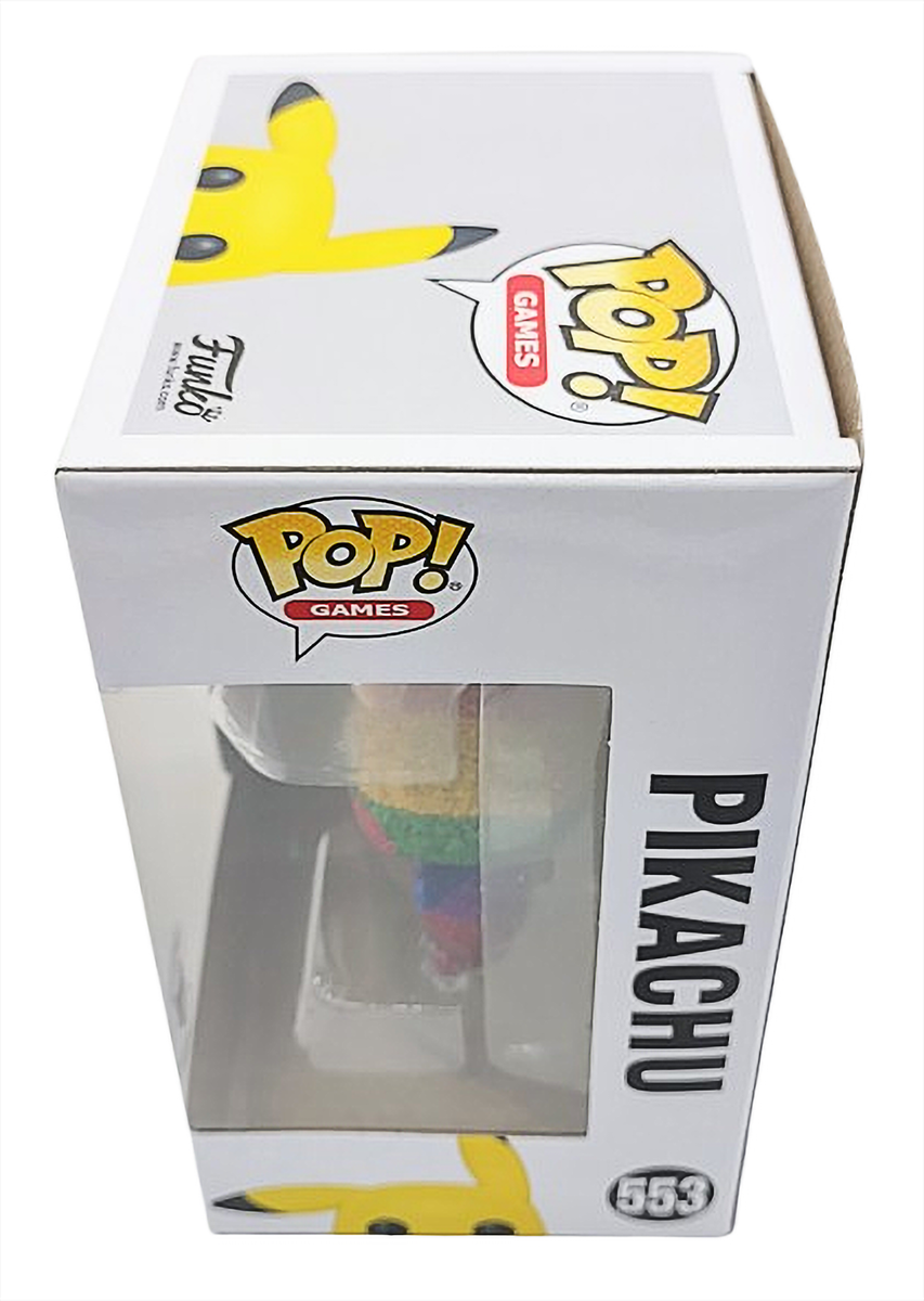 Custom Diamond Funko Pop Pikachu 553 Pokemon Vinyl Figure Custom Diamond Funko Pop Pikachu 553 Pokemon Vinyl Figure