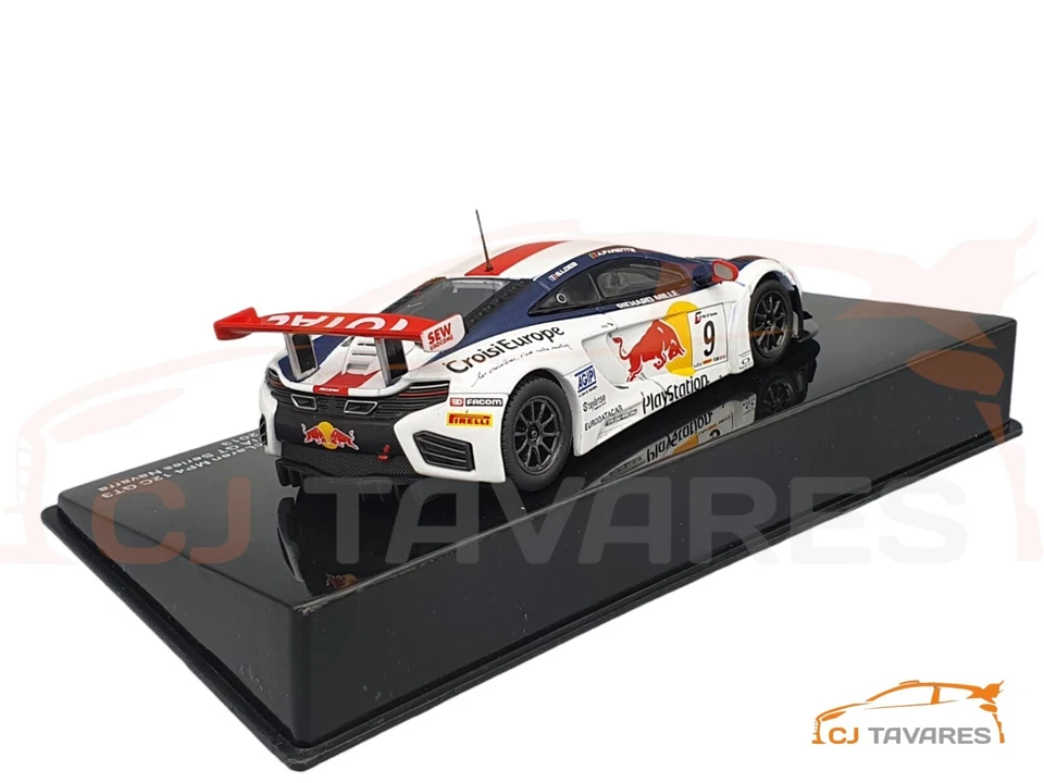 ALTAYA MCLAREN MP4 12C GT3 #9 SEBASTIEN LOEB FIAT SERIE NAVARRA 2013 1/43 - Immagine 2 di 3