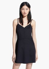 Mango   NEOPRENE-EFFECT DRESS S 
