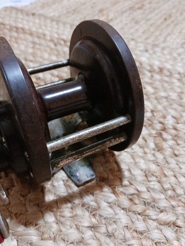 Baquelita marrón vintage Penn no 85 funciona bien - Imagen 5 de 10