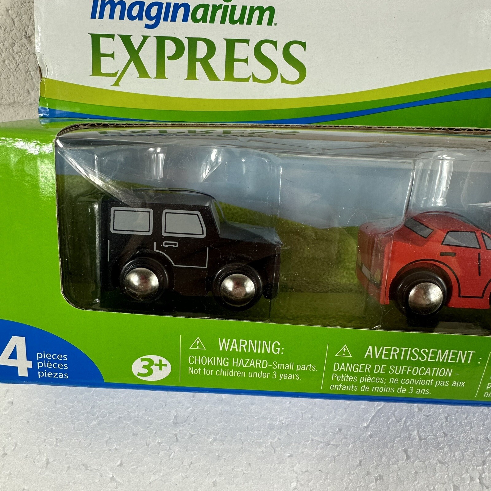IMAGINARIUM EXPRESS CARS VEHICLES SET, WOOD, NEW eBay