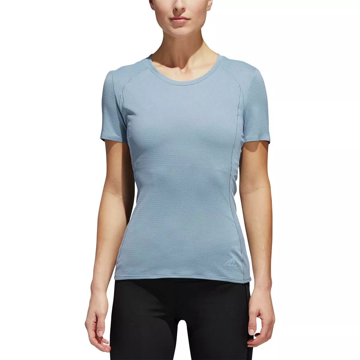 Adidas Women s Fran Supernova Short Sleeve T Shirt SIZE S CG0480 Grey T Shirt