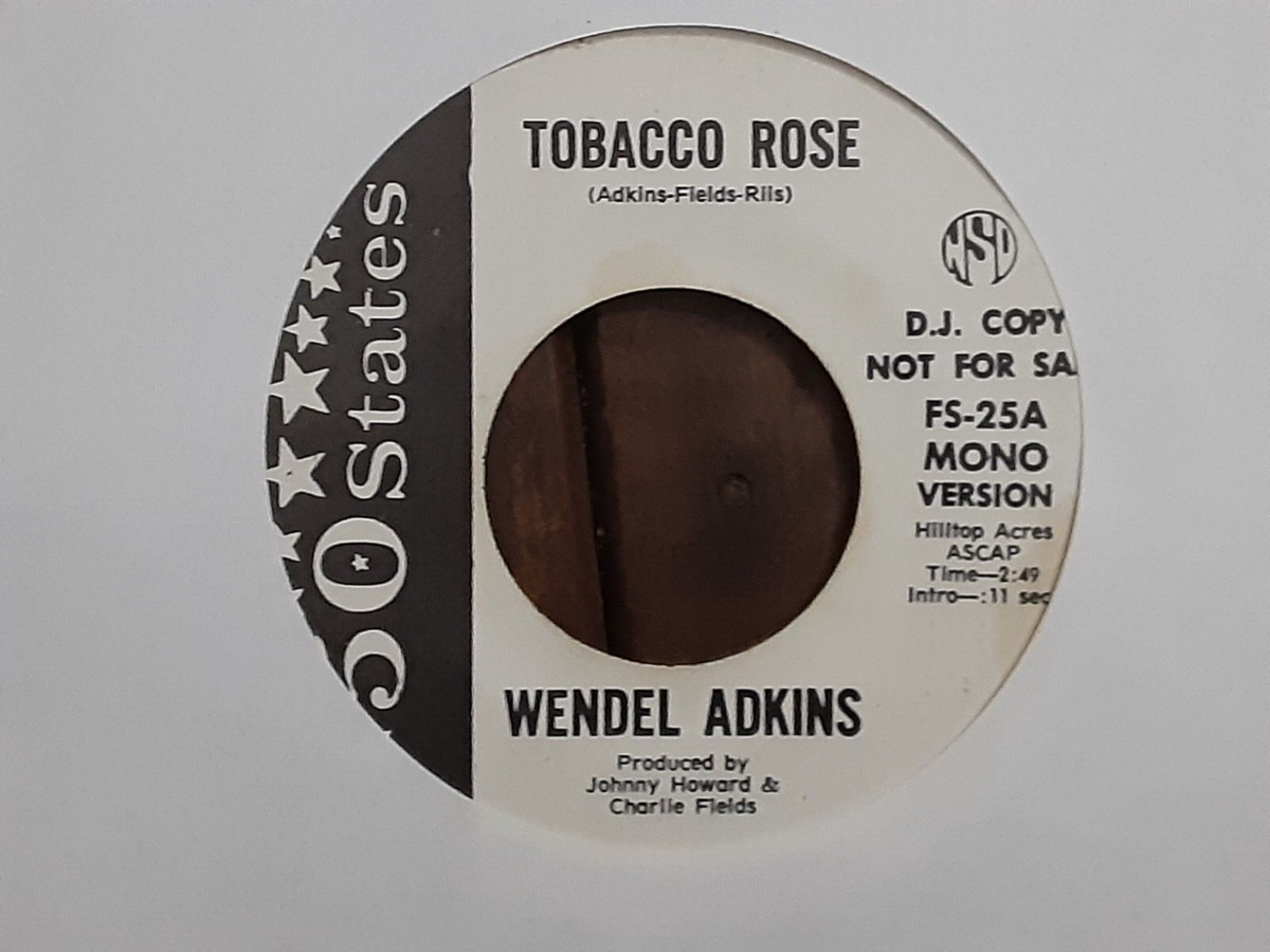 dj tobacco James DJ COPY Wendel Adkins: Tobacco