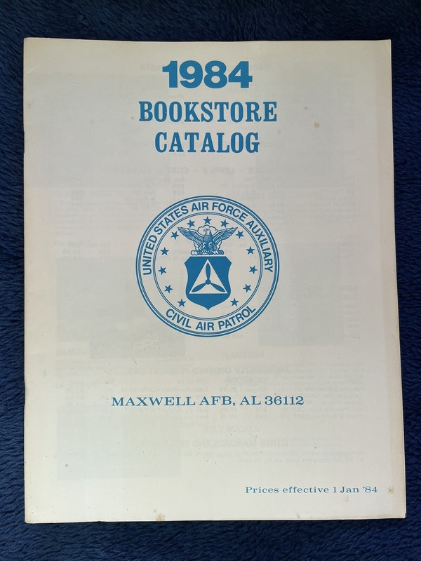 Civil Air Patrol 1984 Bookstore Catalog