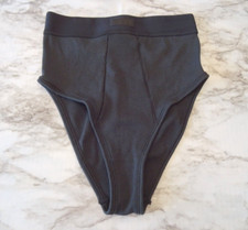 Skims Women's Cotton Rib Brief Panties US Size XXS